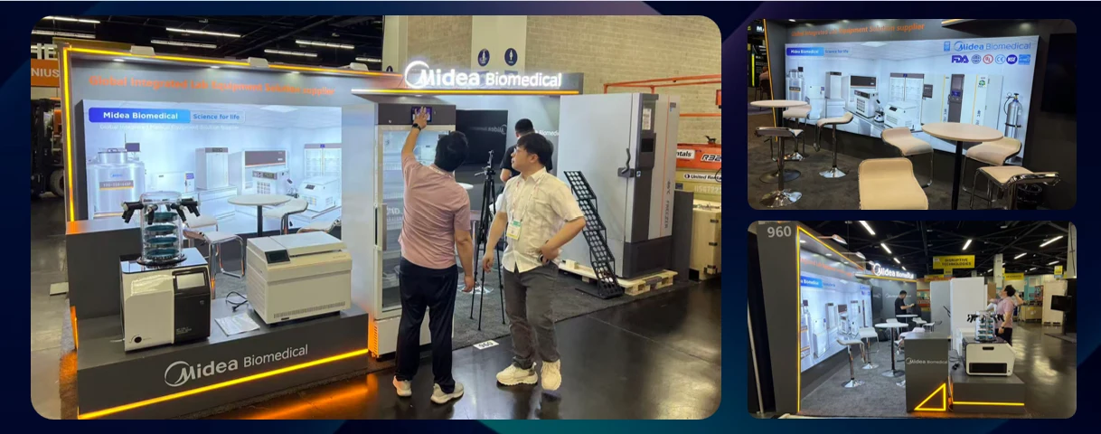 Midea Biomedical exhibition presence in Anaheim